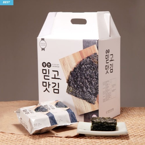 [광천믿고맛김] 프리미엄 도시락김 0차
