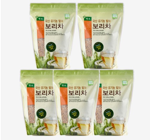 [청오] 청오 국산 유기농 발아 보리차 0차