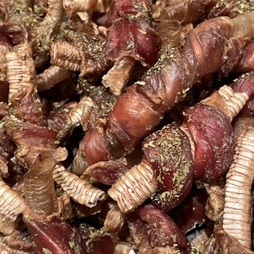 [콩셰프] 오리울대말이 강아지 수제 간식 0차