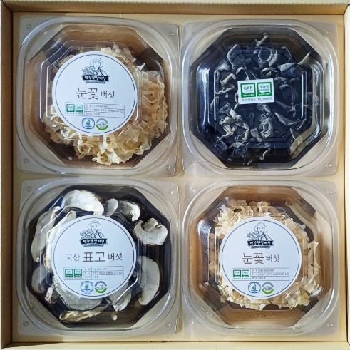 [평창햇살버섯] 평창햇살버섯 잡채 선물세트 0차