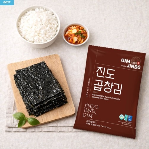 [진도 보석 김] 진도 곱창김 0차