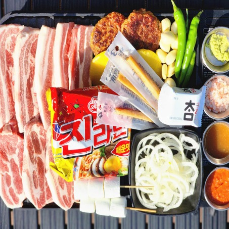 [더누렁소] 캠핑 바베큐세트 밀키트 0차