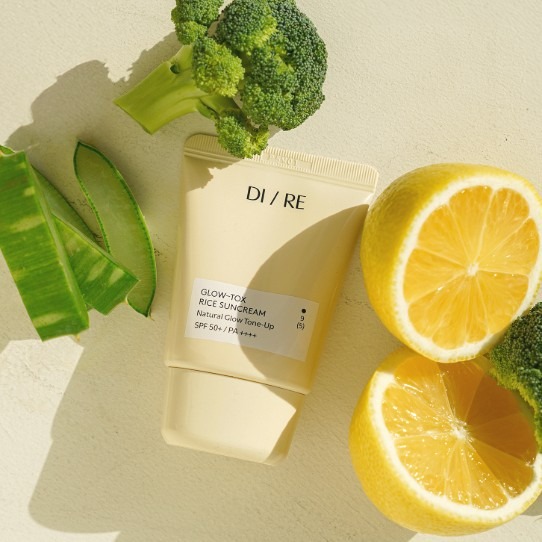 [디르] 글로우톡스 라이스 선크림