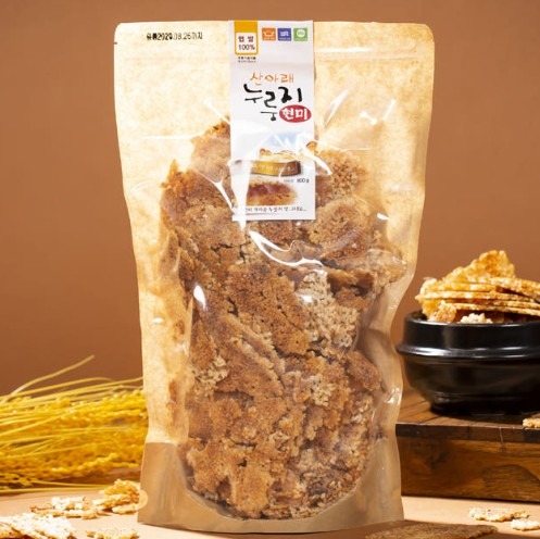 [산아래누룽지] 현미누룽지 0차