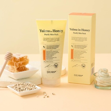 [피어스킨] 시카알엑스 율무허니 스킨팩 떡숍 클렌저