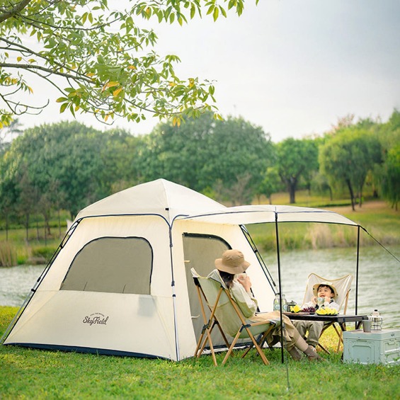 [미티어소원]  원터치 오토 피크닉텐트