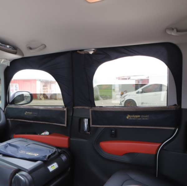 [폴리곤캠핑]  기아레이 모기장 카커튼