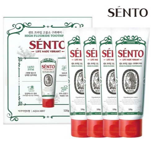 [센토] 프라임 고불소 구취케어치약