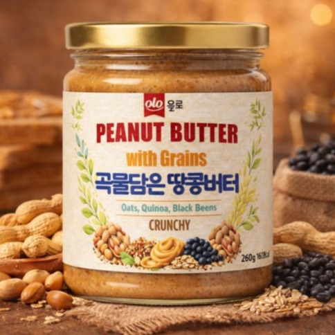 [마이네추럴] 곡물담은 땅콩버터