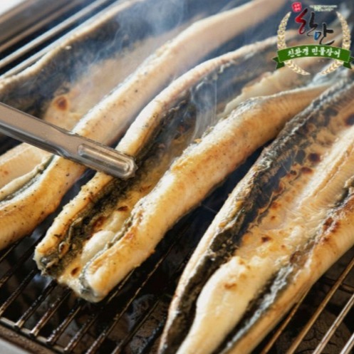 [한만 친환경 민물장어] 국내산 친환경 민물장어 1kg 초벌후 550g 밀키트 간편식사