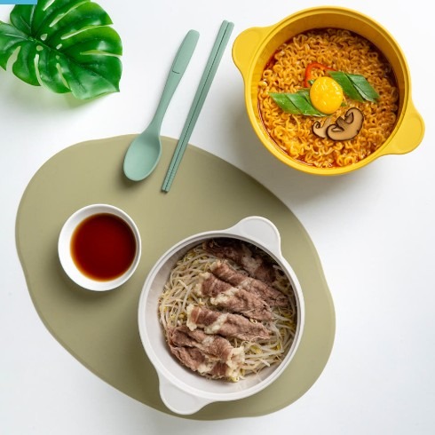 [바른상점] 전자레인지 찜기 실리콘 냄비