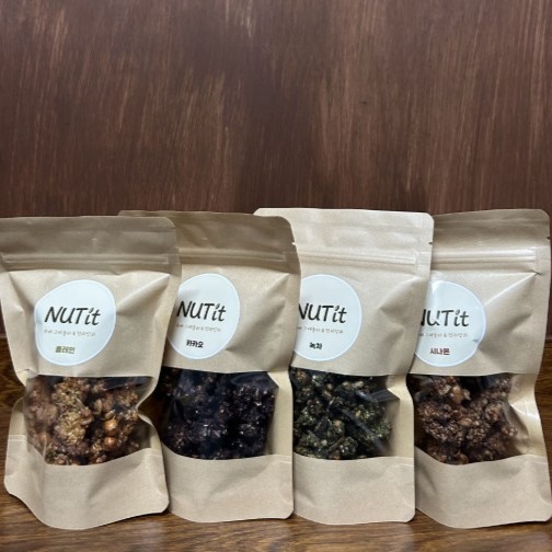 [넛잇] 수제 저당 단백질 그래놀라