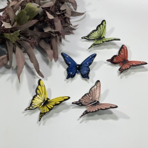 [도자공예소] 나비 자석 도자기