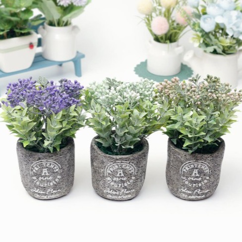 [리진데코] 미니 열매 조화 화분