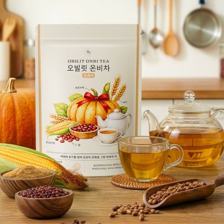 [오빌릿]온비차 붓기 호박 차