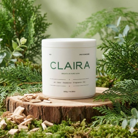 [클레아라이프] CLAIRA 고체형 탈취제 피톤치드향