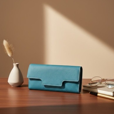 [토끼 작업실] 핸드메이드 가죽장지갑