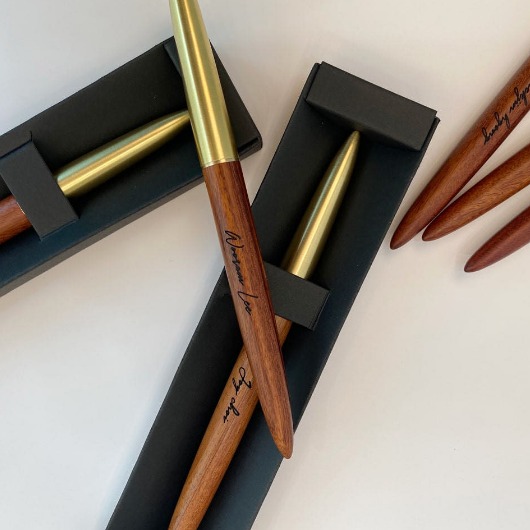 [Hobby Brouwn] 수제 각인 우드볼펜