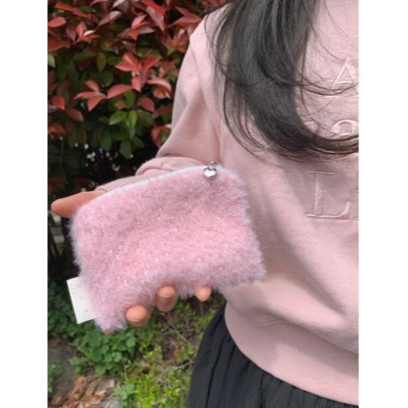 [크리미쿠모] 핸드메이드 키링 카드 지갑