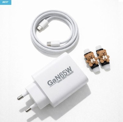 [주식회사 다인스토리] C타입 2포트 초고속 충전기