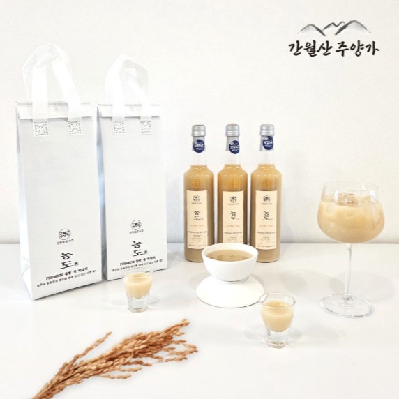 [간월산주양가] 농도 진 찹쌀 생막걸리 0차