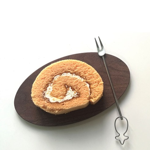 [플랭크우드] 월넛 타원 코스터