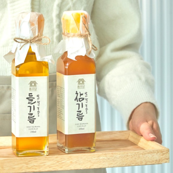 [풍유당] 국산 참기름들기름 선물세트