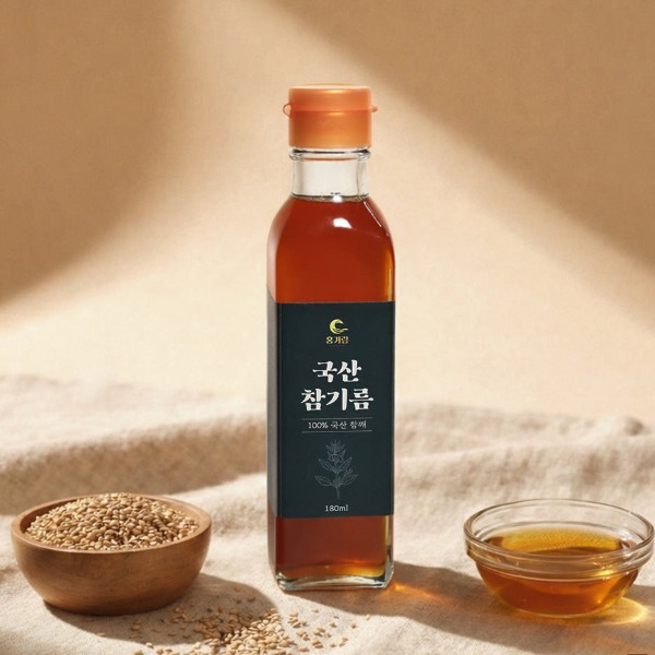 [홍가람 스토어] 당일생산 국내산 참기름