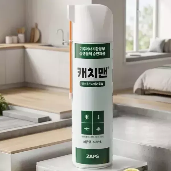 [릴스][잡스] 바퀴살충제 캐치맨 잡스 울트라에어로솔
