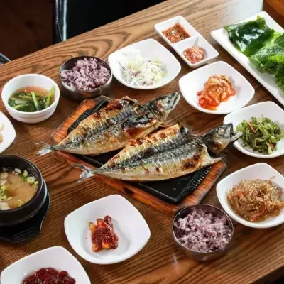제주항갈치고등어쌈정식