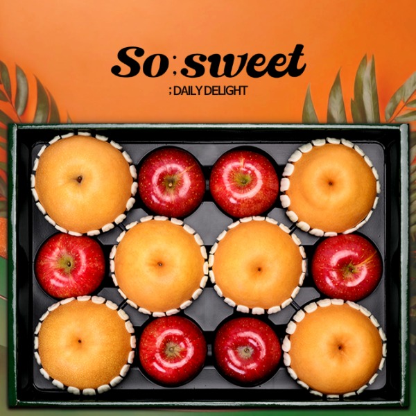 [So sweet] 사과 배 혼합 과일선물세트