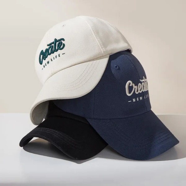 [iroomshop] 남녀공용 create 자수 포인트 볼캡