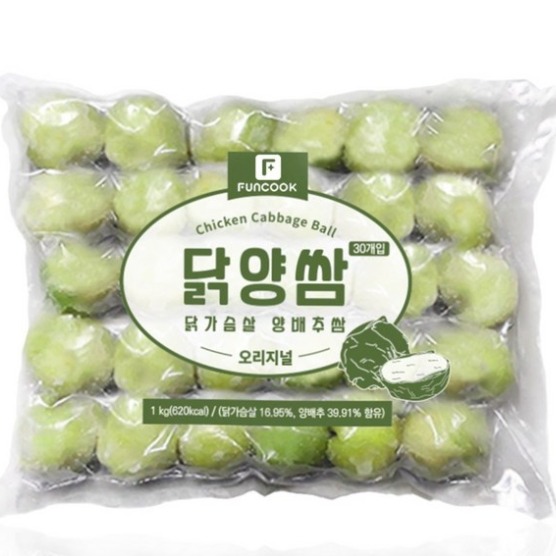 [제이제이웨이브] 닭가슴살 양배추쌈 오리지널