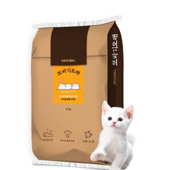 [또바기고양이모래] 고양이 모래 무향 대용량