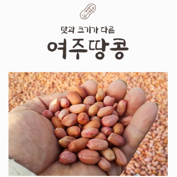 [큰집농장] 무농약 여주 땅콩