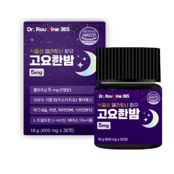 디너의여왕 [Dr.Routine365] 식물성 멜라토닌 고요한밤 캠페인