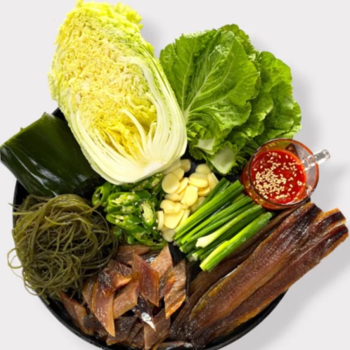 [봉봉이네팜] 구룡포 꽁치 과메기 야채세트