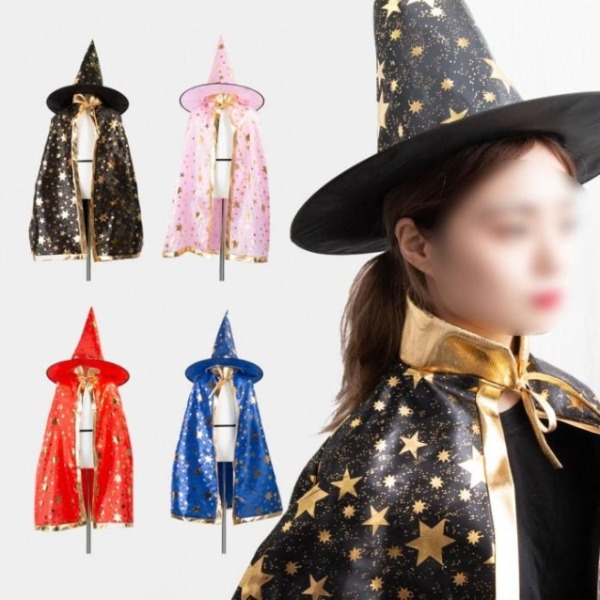 [제니원픽] 할로윈 망토 모자 세트