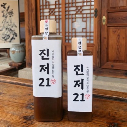 [시담청] 진저21 수제 국내산 생강청