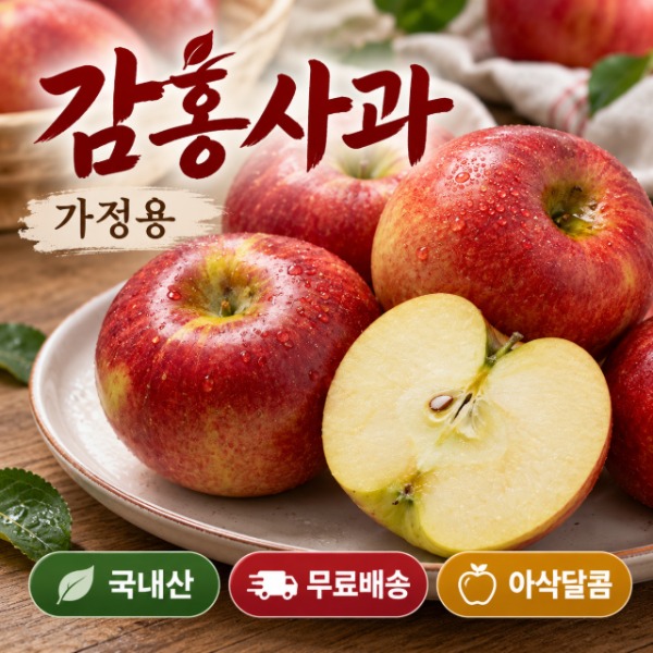 [푸른담결] 감홍사과