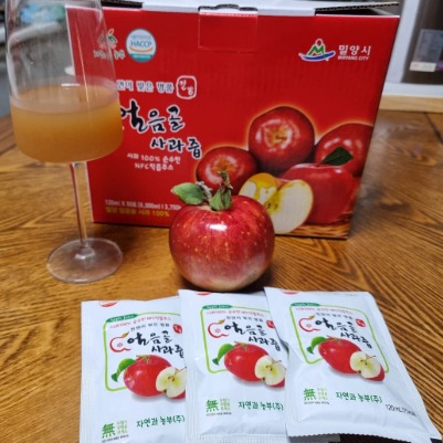 [금황애플팜] 저온착즙 사과즙