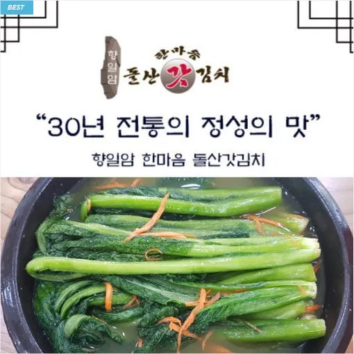 [한마음갓김치] 갓물김치 이미지