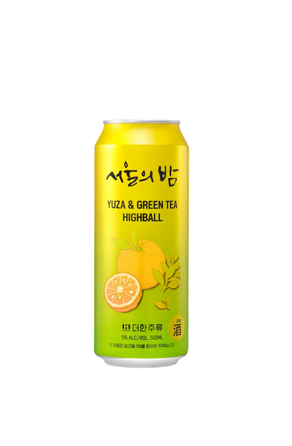 [더한주류] 서울의 밤 유자녹차 하이볼 이미지
