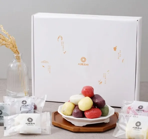 [시루조아] 오색 찹쌀 송편 선물세트 이미지