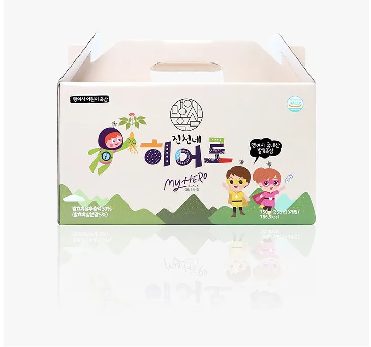 [맹여사푸드] 진천네 히어로 어린이흑삼 이미지