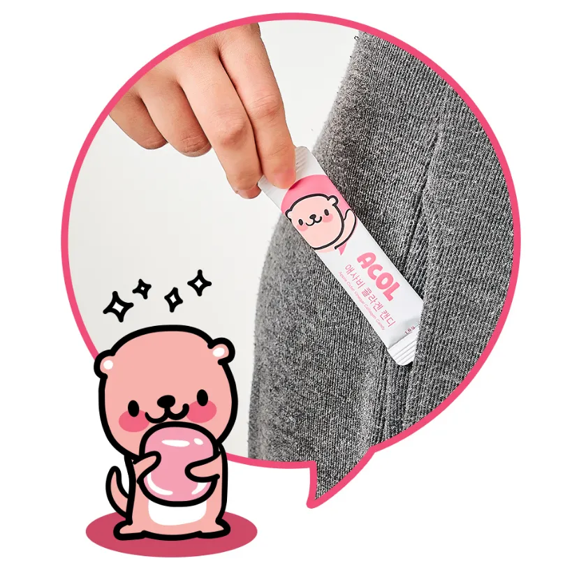 [구매평][국스코퍼레이션] 애콜 애사비 콜라겐 캔디 이미지