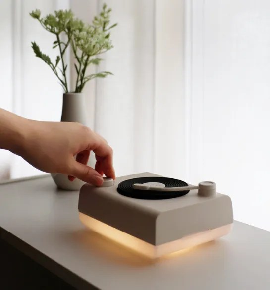 [앰피(AMFY)] 턴테이블 오브제 디퓨저 이미지