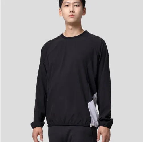 [해결사스토어] 우븐 웜업 긴팔 티셔츠 이미지