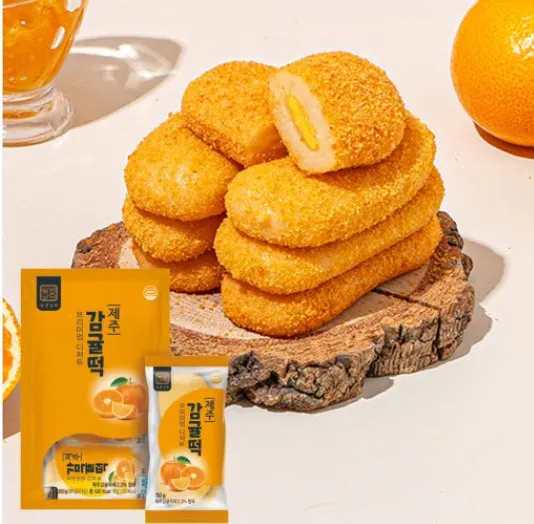 [릴스][달광상회] 제주 감귤떡 이미지