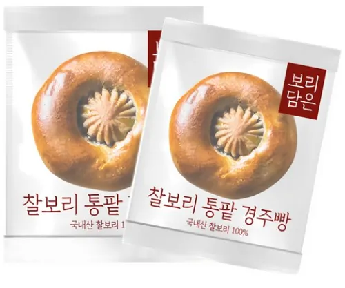 [보리담은] 통팥 찰보리 경주빵 이미지